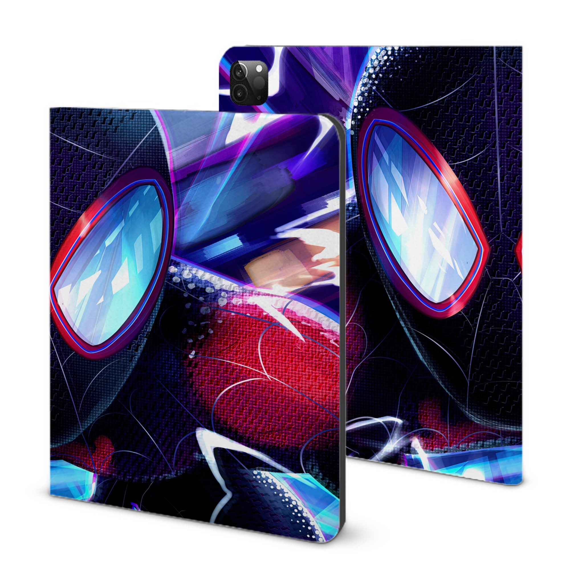（画像用） Spider Man スパイダーマン IPadケース ペンホルダー付き ブックスタイルデザイン